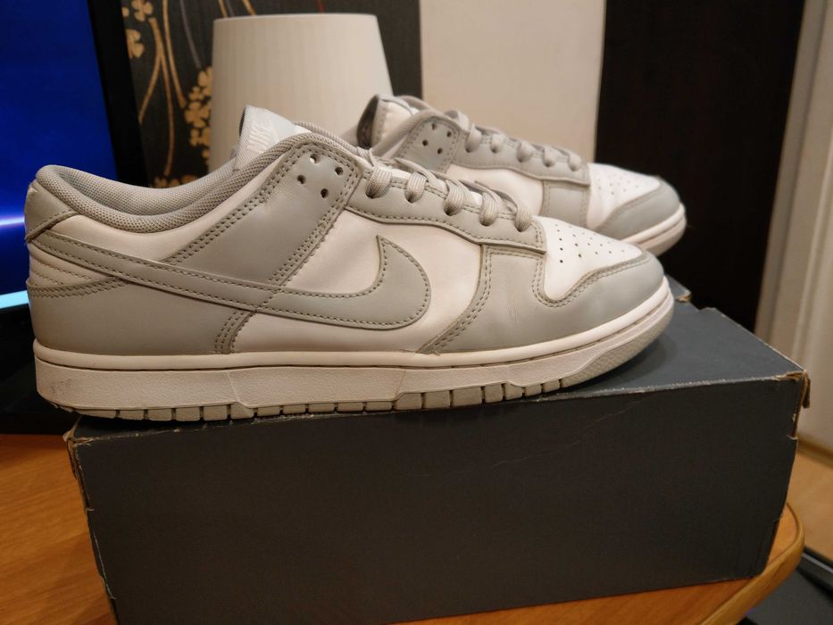 sneakersy Nike Dunk Low Grey Fog
