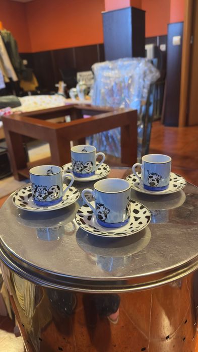 Conjunto de chávenas de café