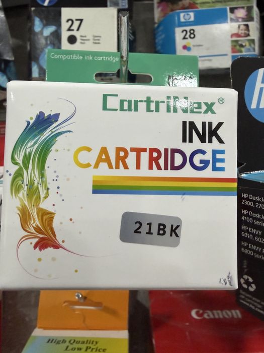 Картриджи для принтеров HP 21 и 22, 121 и 122, 123, 305, 650