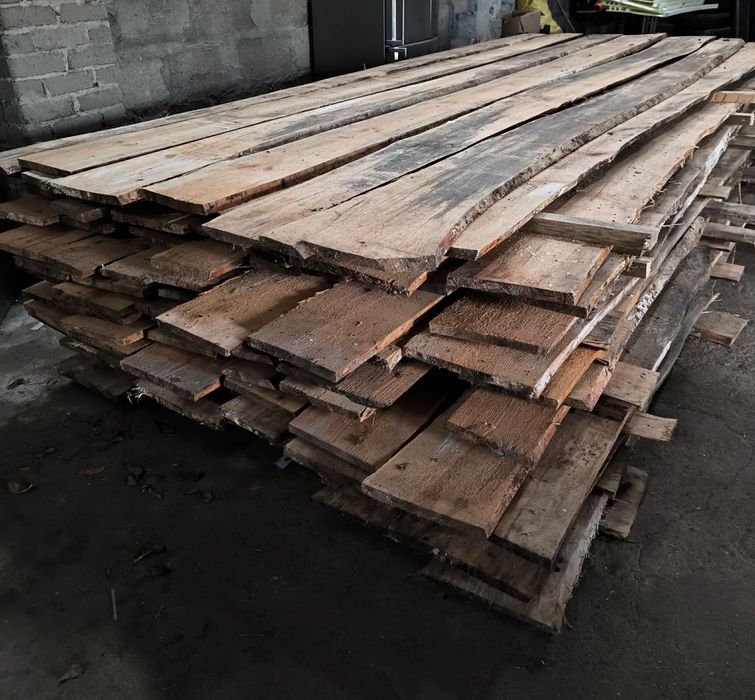 Deski sosnowe suche, sezonowane