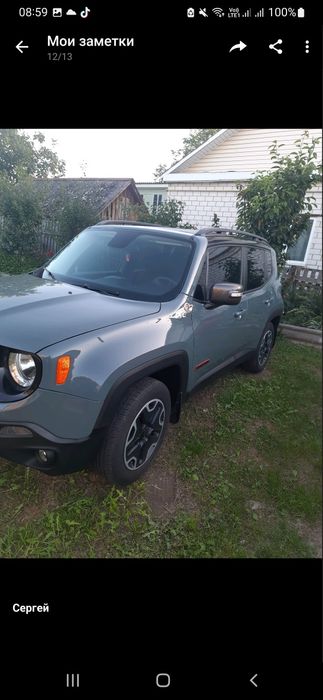 Продам авто, Джип ренегат, 2015года.газ бензи.полний привод.н