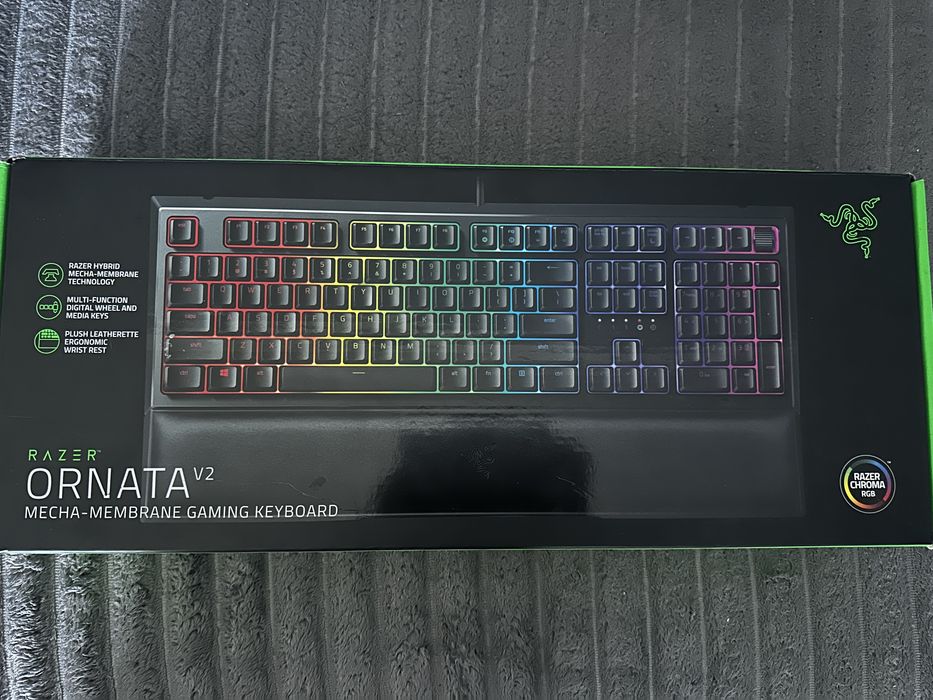 Klawiatura Razer Ornata V2 RGB + podkładka pod nadgarstki