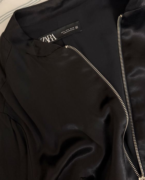 Бомбер сатиновий Zara