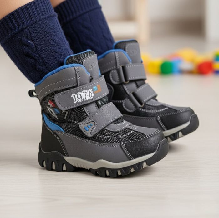 НОВЫЕ Зимние Термо-Ботинки (14 см)! Стиль, Тепло и Тракторный Ход!