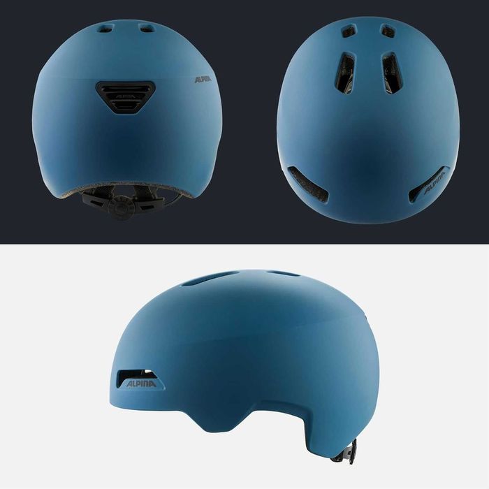 Kask rowerowy Alpina Haarlem Rozmiar  S/M 52  57 cm z wyjmowaną lampką
