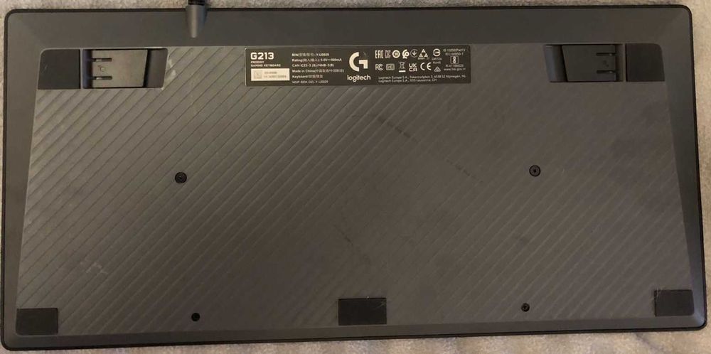 Клавіатура Logitech G213 Prodigy RGB Gaming Keyboard