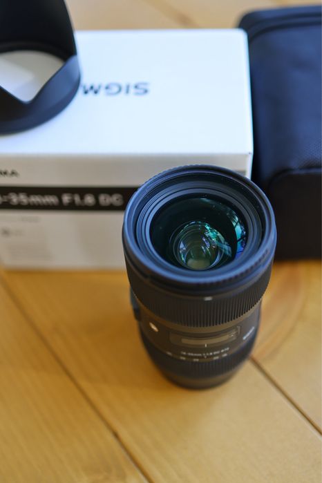 Lente Sigma 18-35mm f/1.8 DC HSM Art para Canon