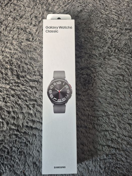 Zegarek Samsung Galaxy Watch 6 Classic czarny 43 mm