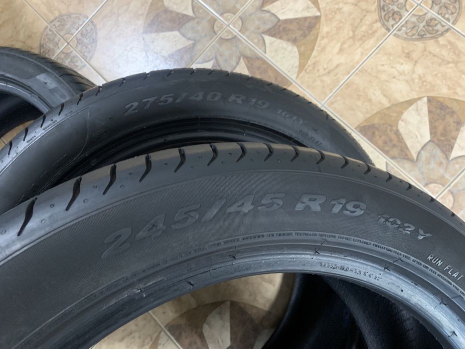 275/40/19 на 245/45/19 Pirelli