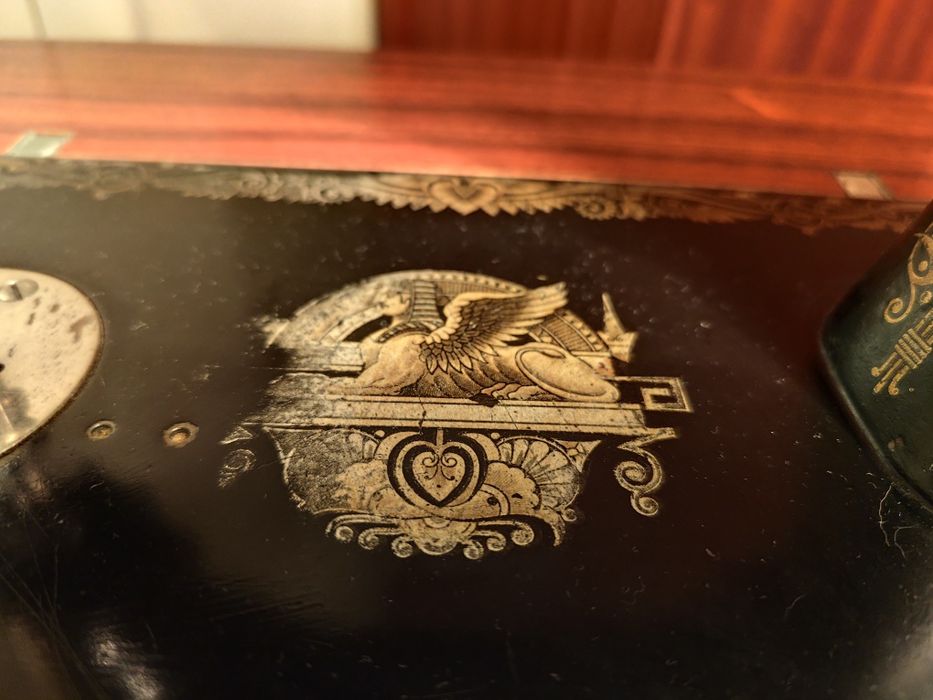 SINGER máquina de costura antiga