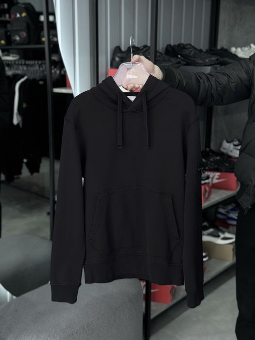 Худі Stone Island Cotton Fleece Black (ОРИГІНАЛ) Чоловіче худі Stone