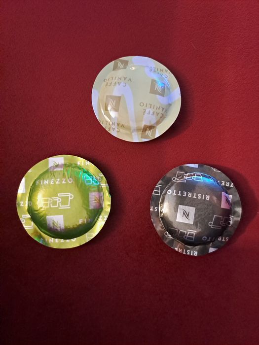 Płaskie kapsułki do kawy Nespresso