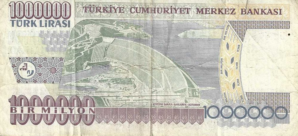 Notas antigas - Turquia