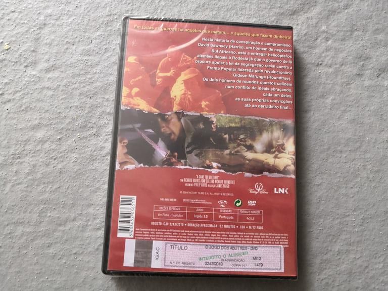 O Jogo de Abutres - selado