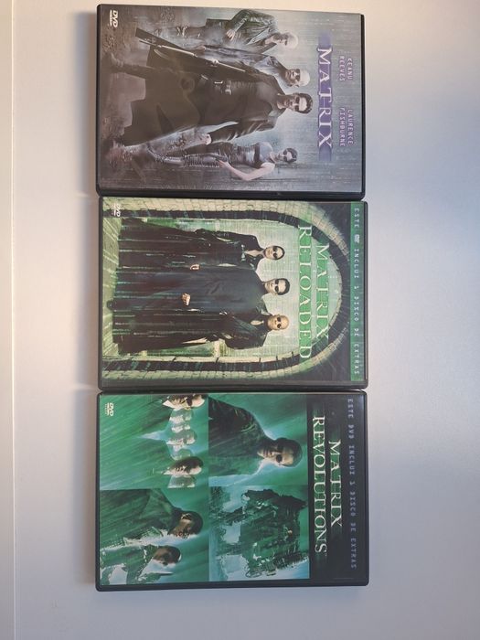 Dvds trilogia  matrix