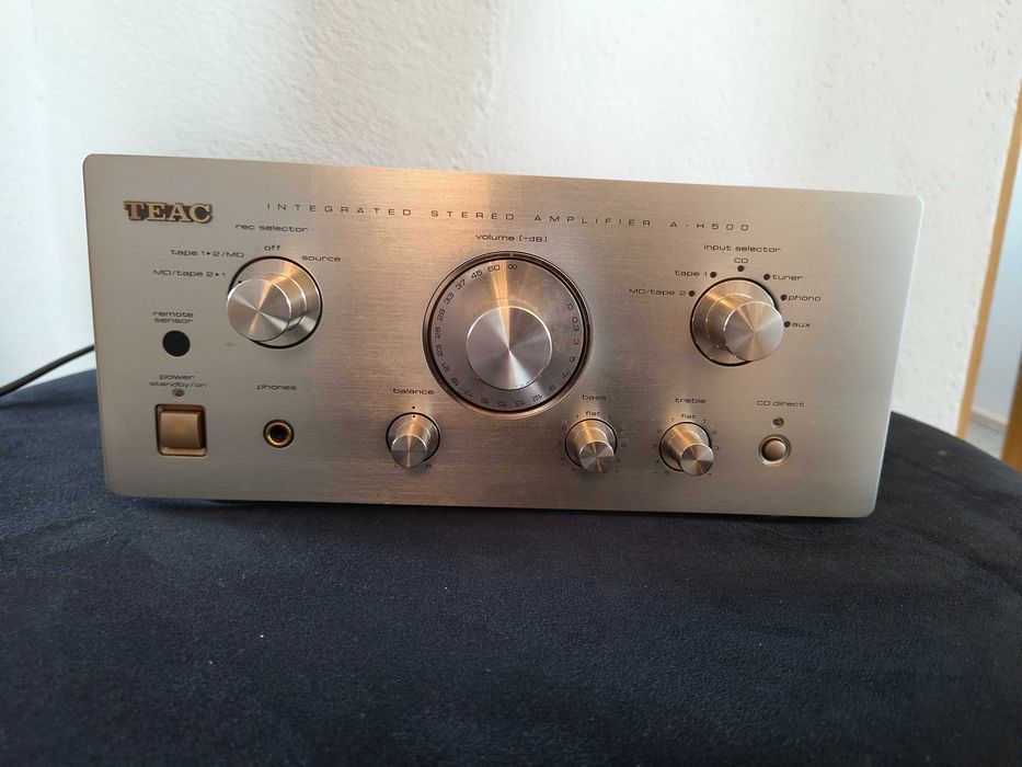 Wzmacniacz TEAC A-H500 – klasyczny hi-fi z serii Reference 500