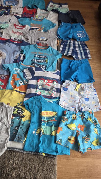 Duża paczka ubranek dla chłopca rozm. 86
