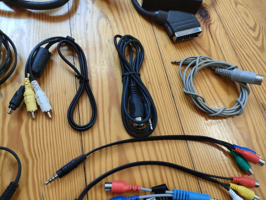 Przewody przejściówki audio video