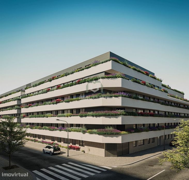 Apartamento NOVO T1 com Terraço ( Ultimo andar)