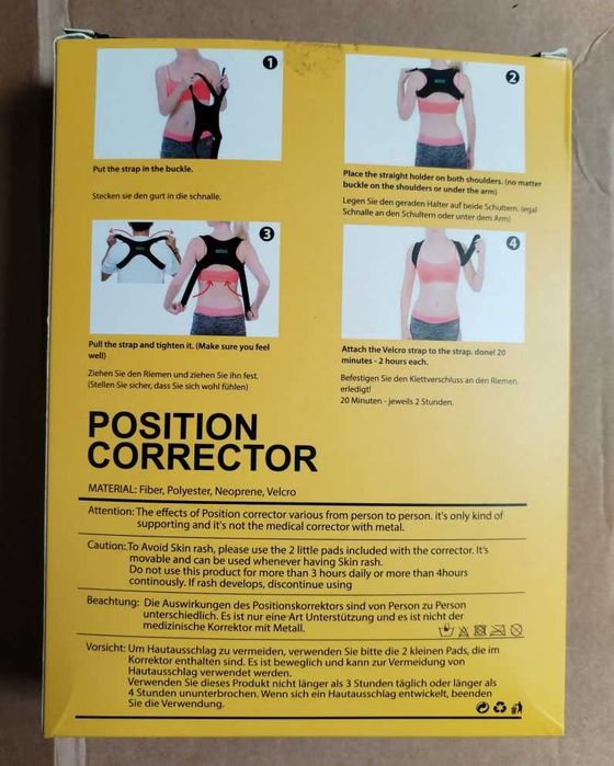 Corrector de Postura Wotek