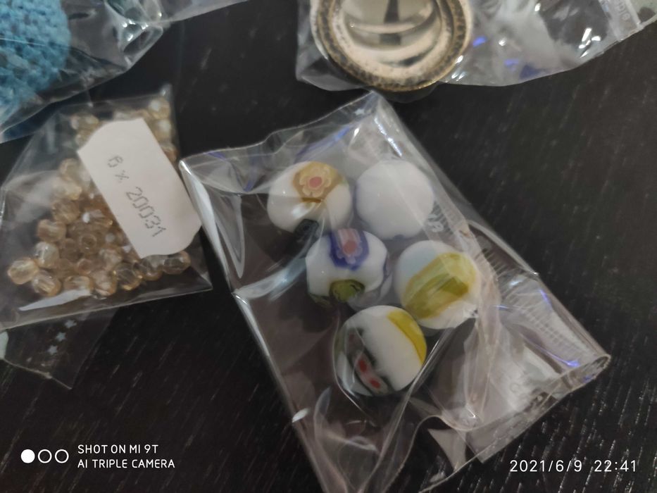 Acessórios para bricolage de brincos, fios, etc