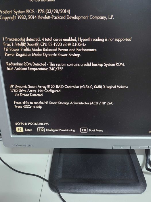 HP Proliant ML310e Gen V2