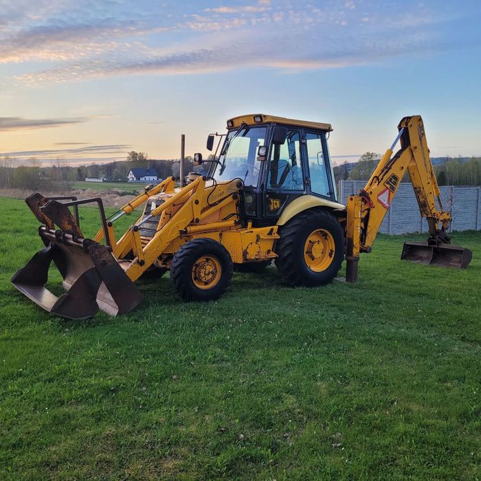 JCB 3CX  Koparko-ładowarka 4x4 turbo silnik  perkinsa -revers