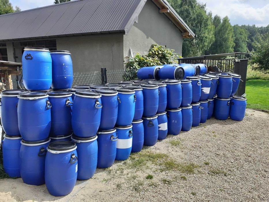 Beczka plastikowa 60l Spożywka jak Nowa