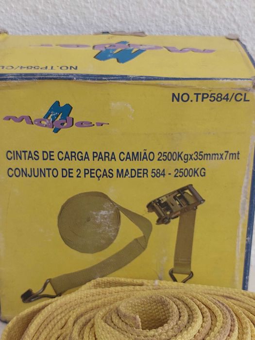 Cintas de carga para camião