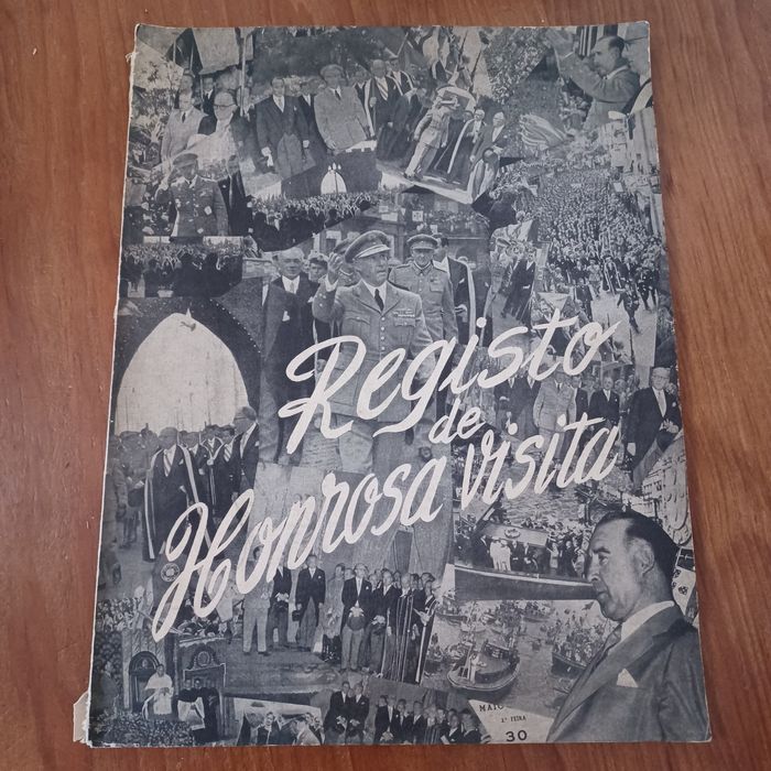 Registo de honrosa visita