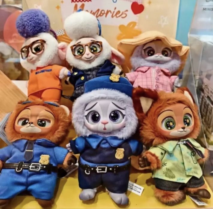 ‼️Зверополіс‼️Зоотрополіс. Мʼяка іграшка-брелок. Зооманія. Нік, Джужі.