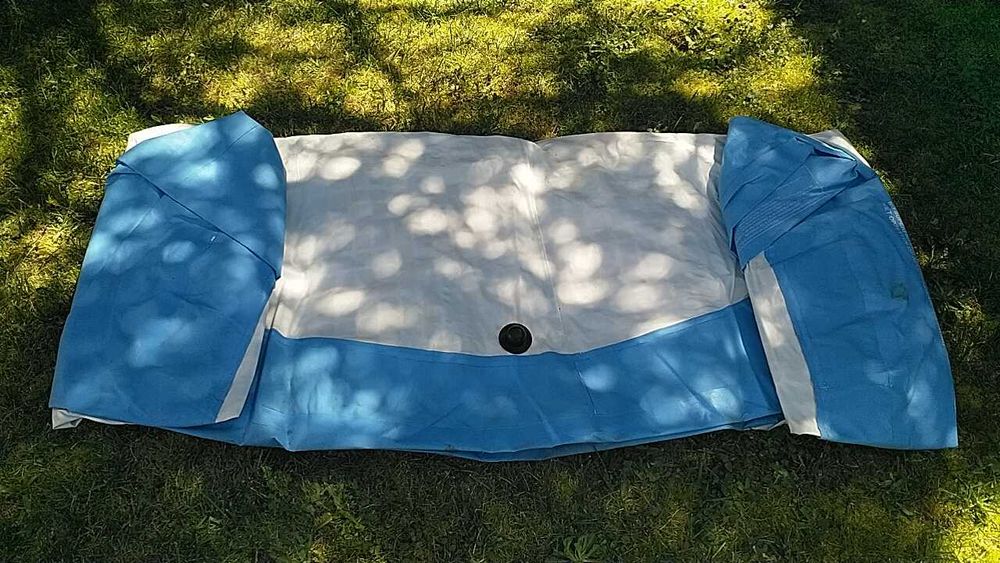 Piscina 244x76 e bomba manual