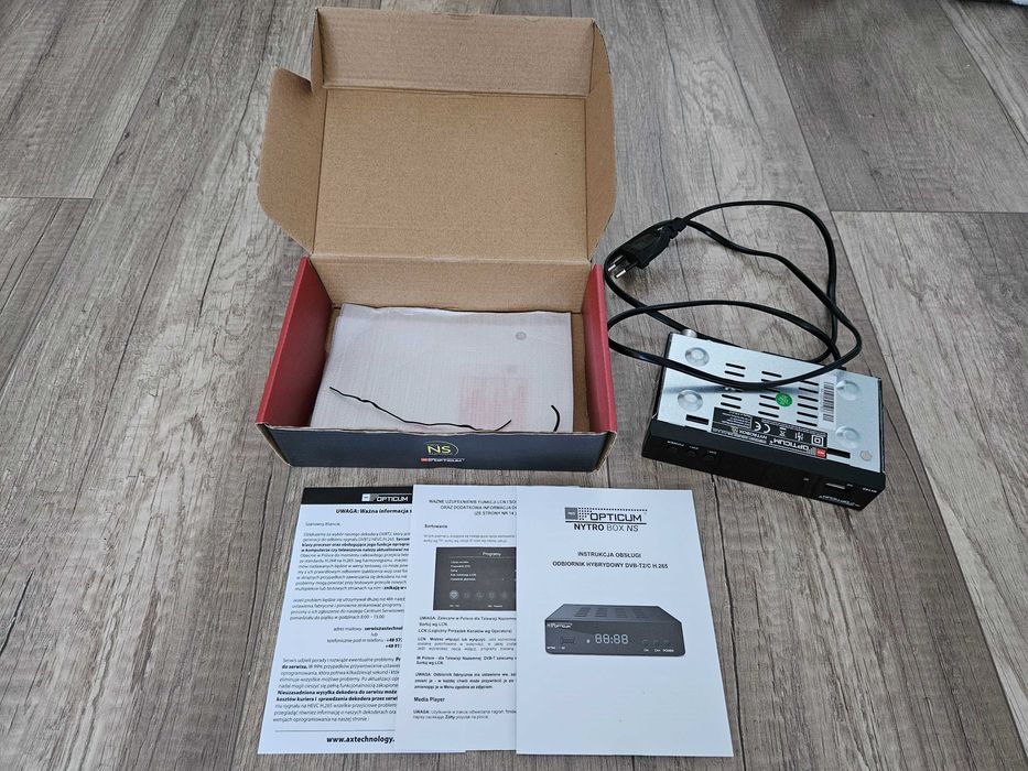 Dekoder Opticum DVB-T2 H.265/HEVC
