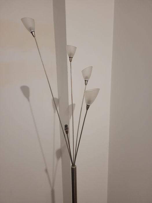 Lampa podłogowa i na stolik - komplet