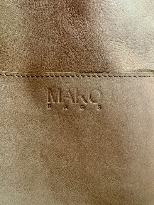 Torebka shopper Mako Bags Mrs. Big Caramel