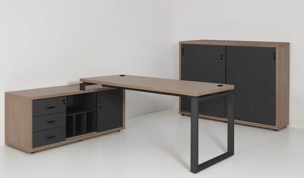 Biurko plus szafa, zestaw mebli biurowych od producenta