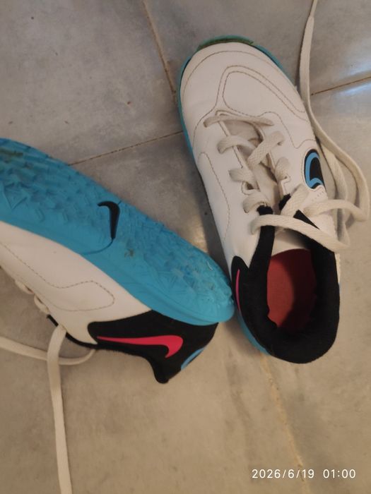 Chuteiras Nike Tiempo criança