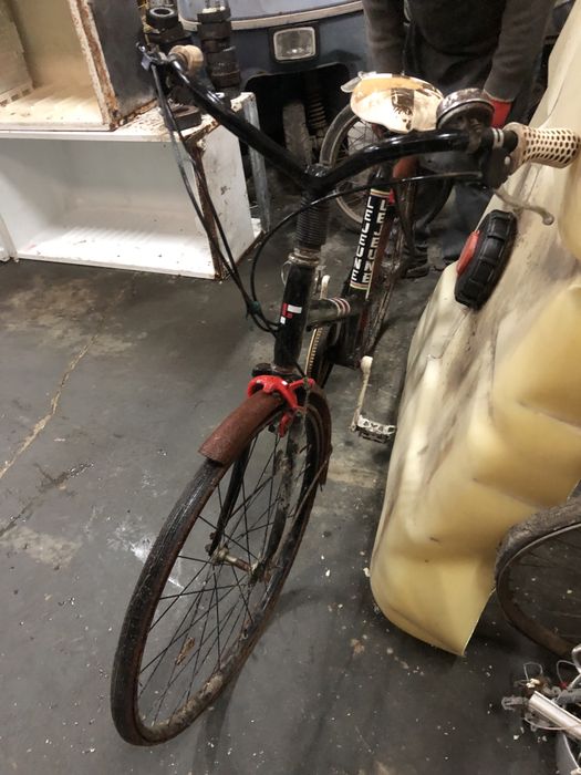 Bicicleta Lejeune francesa de correia