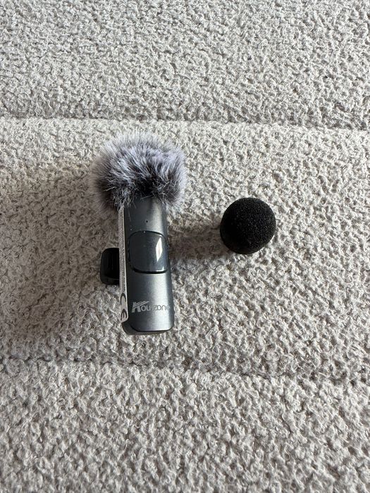 Microfone de Lapela Sem Fios