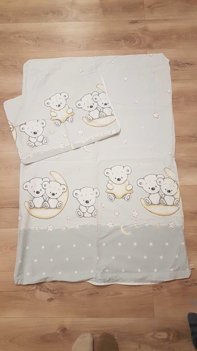 Podwójny komplet pościeli dziecięcej 120x90