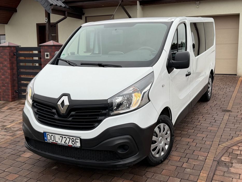 Renault Trafic Long # Tempomat # Nawiewy # 9 Osób # Navi # Serwis
