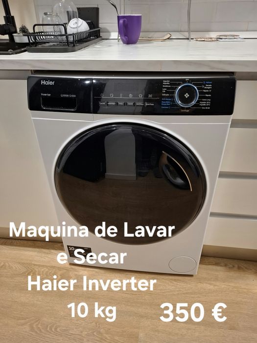 Maquina de Lavar e Secar 10 kg