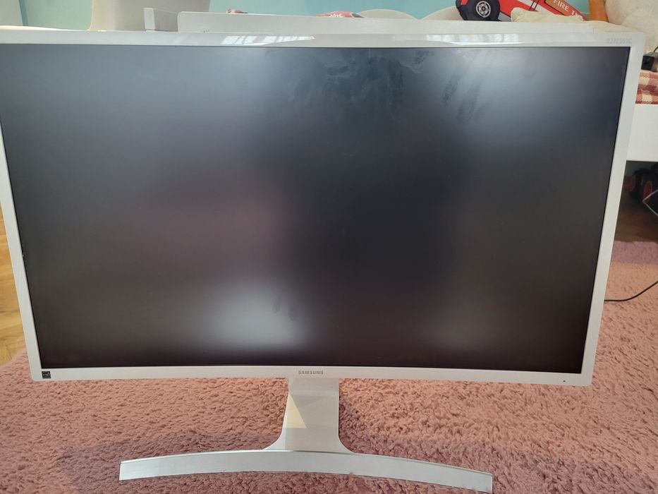 Monitor Samsung 27 cali S27e591C zakrzywiony curved uszkodzona matryca