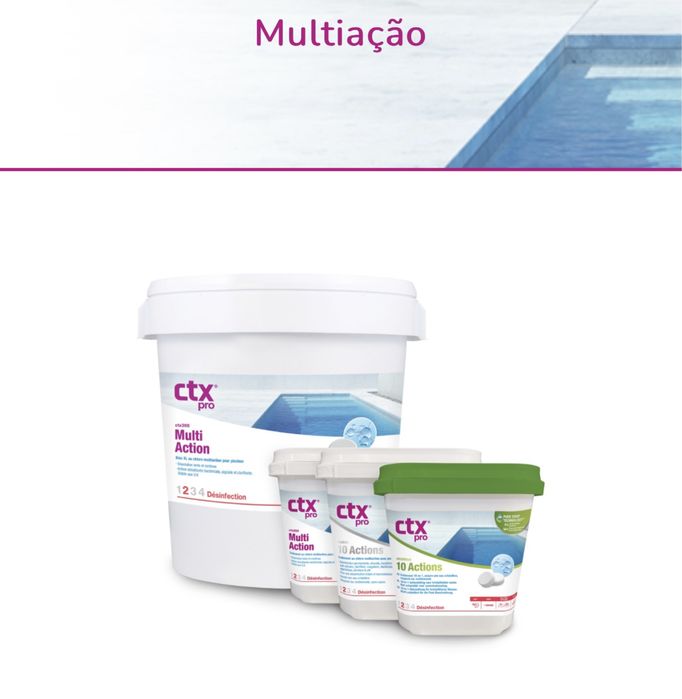 Produtos tratamento piscina