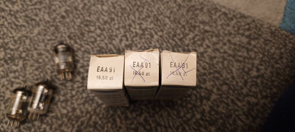 Lampy elektronowe EAA91 RFT