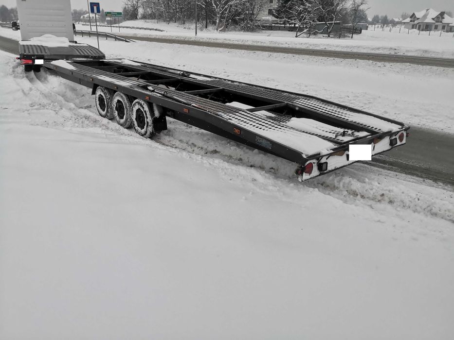 przyczepa laweta 8m 3,5t DMC Ład 2470