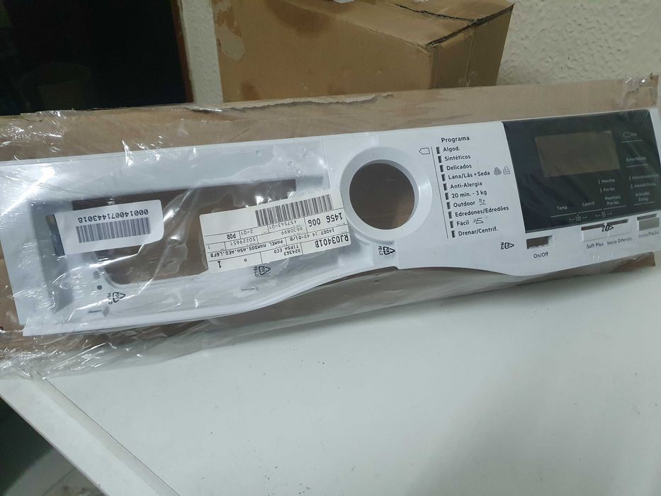 Painel de comandos para máquina de secar roupa AEG