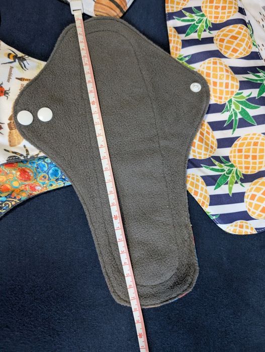 Ekologiczne, wielorazowe wkładki higieniczne - 12 sztuk