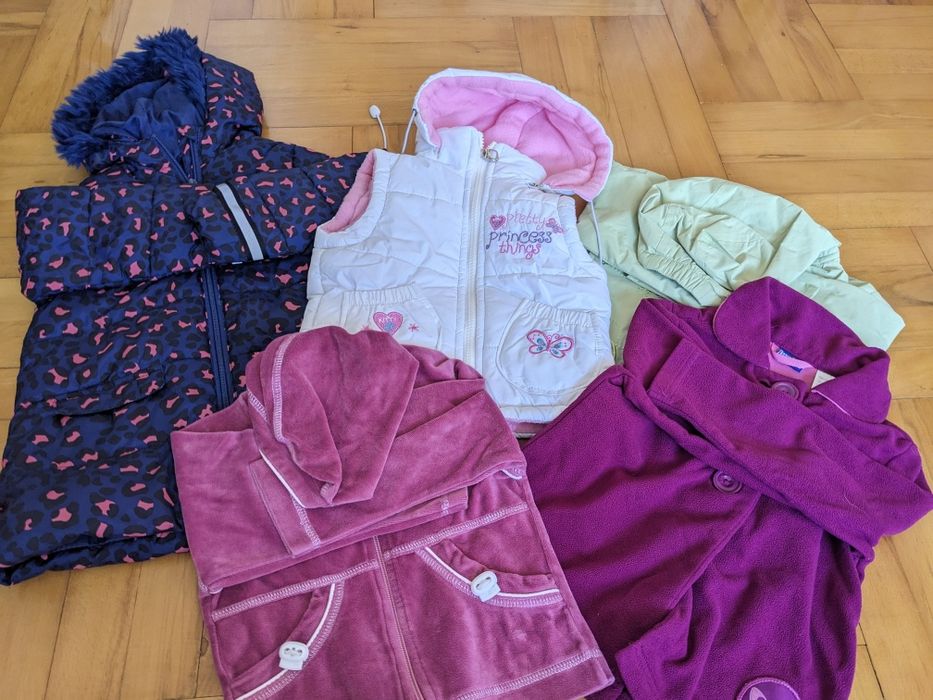 Zestaw ubrań/paczka ubrań/dla dziewczynki/rozmiar 98/104