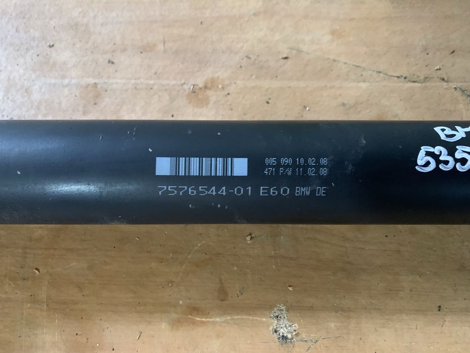 Wał napędowy bmw e60/e61 535d lift 286km 306d5 automat 6hp28